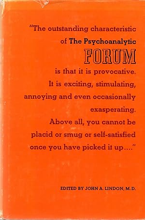 Immagine del venditore per The Psychoanalytic Forum Volume 3 venduto da Book Booth