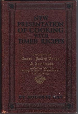 Image du vendeur pour New Presentation Of Cooking With Timed Recipes mis en vente par cookbookjj