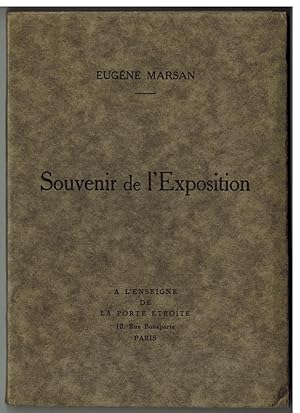 Souvenir de l'exposition.