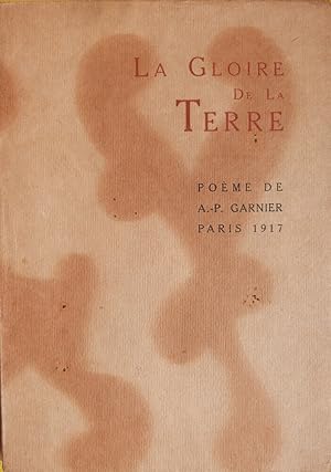 Bild des Verkufers fr La gloire de la Terre zum Verkauf von Librairie KOEGUI