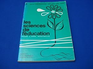 Bild des Verkufers fr Les Sciences de l'Education pour l'Ere nouvelle. N4 zum Verkauf von Emmanuelle Morin