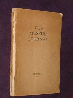 The Museum Journal December 1922 Vol. XIII No. 4