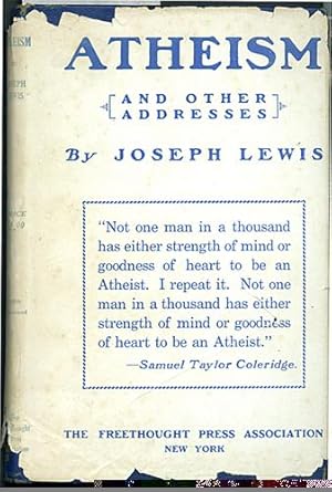 Atheism and Other Addresses