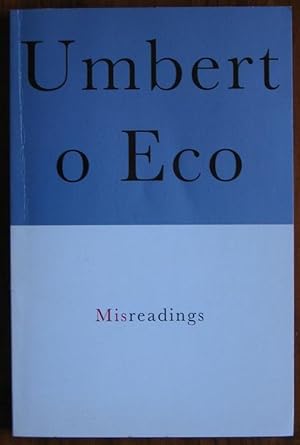 Seller image for Misreadings for sale by C L Hawley (PBFA)
