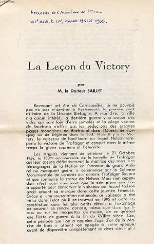 Image du vendeur pour LA LECON DU VICTORY (LORD NELSON) mis en vente par Le-Livre