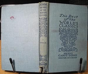 Imagen del vendedor de The Best of the World's Classics, Restricted to Prose, Vol. I , Greece a la venta por Phyllis35