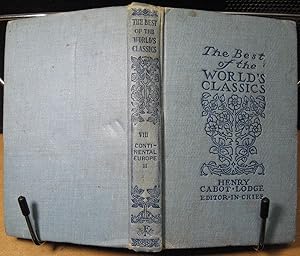 Imagen del vendedor de The Best of the World's Classics, Restricted to Prose, Vol. VIII, Continental Europe-II a la venta por Phyllis35