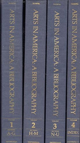 Seller image for Arts in America: A Bibliography (4 Volumes, complete) for sale by Dorley House Books, Inc.