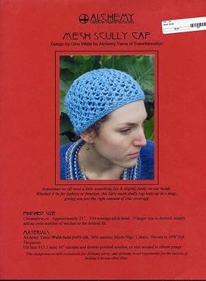 Seller image for ALCHEMY YARNS : MESH SCULLY CAP for sale by 100POCKETS