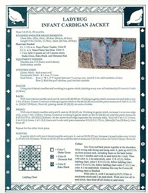 Seller image for LADYBUG INFANT CARDIGAN JACKET for sale by 100POCKETS