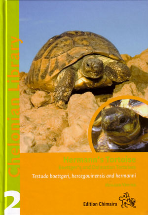 Seller image for Hermann's Tortoise: Boettger's and Dalmatian Tortoises (Testudo boettgeri, hercegovinensis and hermanni). for sale by Andrew Isles Natural History Books