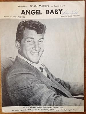 Seller image for [Sheet Music] Angel Baby. Recorded by Dean Martin on Capital Records. Piano/ Vocals/ Chords for sale by Epilonian Books