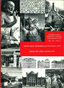 Österreichische Zeitschrift für Kunst Denkmalpflege. XXX/ 1976, Heft 1 -3. Herausgegeben vom Bund...
