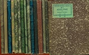 Collection Francaise "Gemma". Beinhaltet: Bd. 1 "Adolphe" v. Benjamin Constant. Bd. 2 "L'illustre...