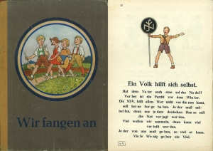 Seller image for Wir fangen an. Fibel. Bilder von Karl Kostial. for sale by Antiquariat Weinek