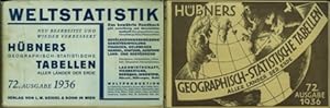 Hübners geographisch-statistische Tabellen aller Länder der Erde. 72. Ausgabe 1936. Neu bearbeite...
