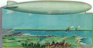 Zeppelin - Kinderbuch mit gestanztem Umriss des Zeppelin LZ 127.