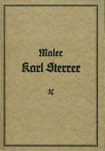 Seller image for Maler Karl Sterrer. for sale by Antiquariat Weinek