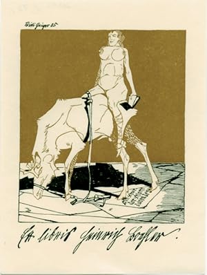 Ex libris Heinrich Loefler.