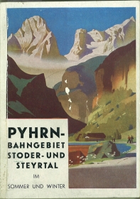 Pyhrnbahngebiet. Stoder- und Steyrtal im Sommer und Winter.