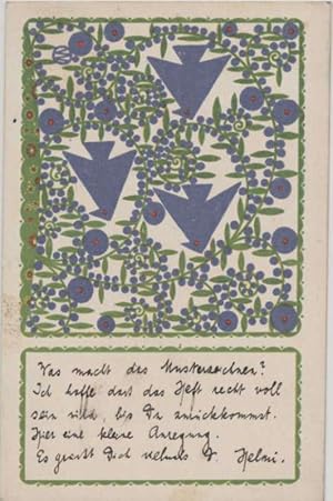 Wiener Werkstätten Postkarte No. 150.