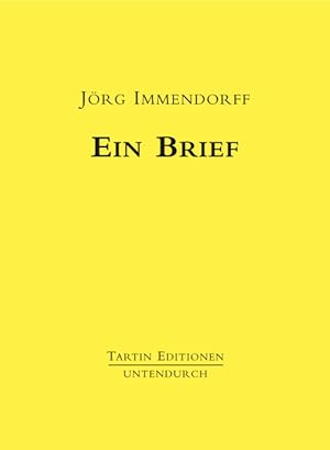 Seller image for Ein Brief. Mit einem Vorwort von Willi Pechtl. for sale by Antiquariat Weinek