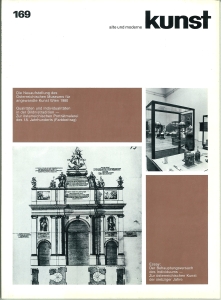 Alte und moderne Kunst. 25. Jg., Heft 169, 1980.