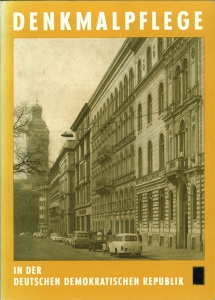 Seller image for Denkmalpflege in der Deutschen Demokratischen Republik. 7 / 1980. for sale by Antiquariat Weinek