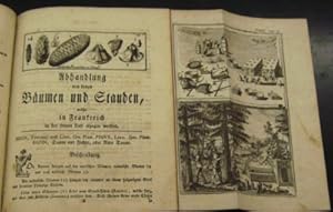 Bild des Verkufers fr Abhandlung von Bumen, Stauden und Struchen welche in Frankreich in freyer Luft erzogen werden. Erster Theil. Aus dem Franzsischen bersetzt, und mit vielen neuen Anmerkungen vermehrt, durch Carl Christoph Oelhafen von Schllenbach. zum Verkauf von Antiquariat Weinek