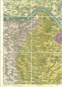 [Wien] - Chorographia VI. milliarium Regionis circa Vrbem Viennam Austriacam, deprompta ex mappa ...