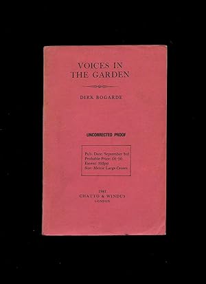 Image du vendeur pour Voices in the Garden [Uncorrected Proof Copy] mis en vente par Little Stour Books PBFA Member