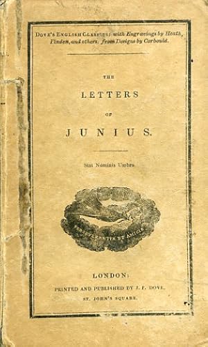 Imagen del vendedor de The Letters of Junius a la venta por Gilibert Libreria Antiquaria (ILAB)