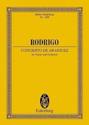 Bild des Verkufers fr Concierto de Aranjuez zum Verkauf von BuchWeltWeit Ludwig Meier e.K.