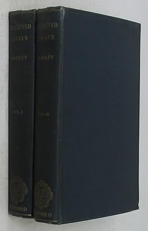 Bild des Verkufers fr Collected Essays [Two Volume Set] zum Verkauf von Powell's Bookstores Chicago, ABAA