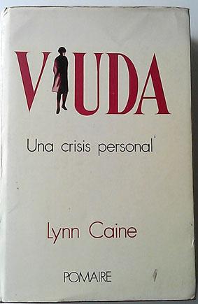 Seller image for Viuda. Una crisis personal for sale by Librera Salvalibros Express