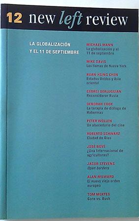 Imagen del vendedor de New Lef Review 12 La Globalizacin y el 11 de Septiembre a la venta por Librera Salvalibros Express