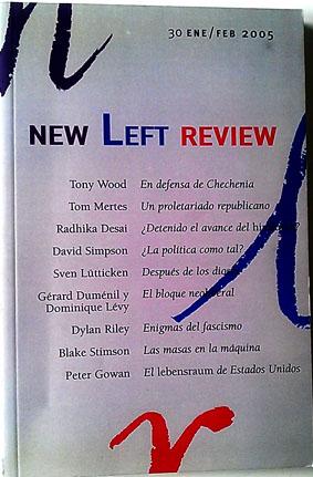 Imagen del vendedor de New Left Review a la venta por Librera Salvalibros Express