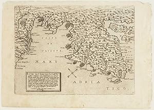 Bild des Verkufers fr Istria sotto il dominio veneto. zum Verkauf von Altea Antique Maps