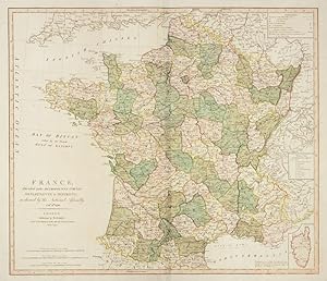 Seller image for France, Divided into Metropolitan Circles Departments & Districts; as decreed by the National Assembly Jan.y 15th 1790. for sale by Altea Antique Maps