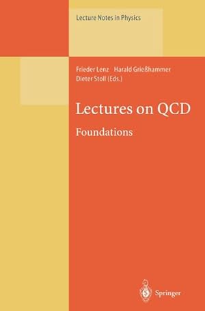 Image du vendeur pour Lectures on QCD : Foundations mis en vente par AHA-BUCH GmbH