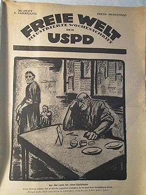 Freie Welt : illustrierte Wochenschrift der USPD : 2. Jahrgang, 30. Heft [15. August 1920]