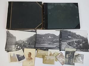 2 x Antique Photo Albums 1913-1917 & 1918-1920, country pursuits, First World War, Rural Life, Lo...