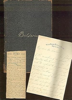 Memorial of Seymour W. Baldwin of Elyria, Ohio and of Fidelia (Hall) Baldwin, his wife.