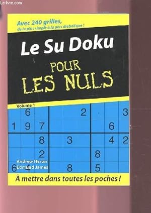 Bild des Verkäufers für LE SU DOKU POUR LES NULS - VOLUME 1. zum Verkauf von Le-Livre