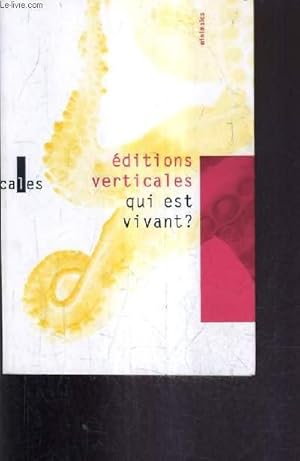 Image du vendeur pour QUI EST VIVANT ? mis en vente par Le-Livre