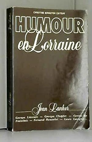 Seller image for Humour en lorraine for sale by JLG_livres anciens et modernes