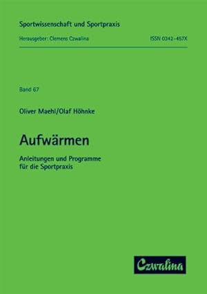 Seller image for Aufwrmen: Anleitungen u. Programme fr d. Sportpraxis. for sale by Druckwaren Antiquariat