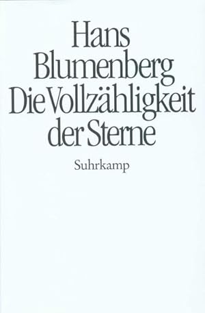 Imagen del vendedor de Die Vollzhligkeit der Sterne a la venta por BuchWeltWeit Ludwig Meier e.K.