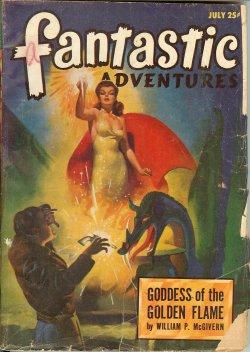 Seller image for FANTASTIC ADVENTURES: July 1947 for sale by Books from the Crypt
