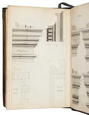 Hints, tables &ca [for mining, military engineering, architecture, etc.].[England], 1840. (16.5 x...